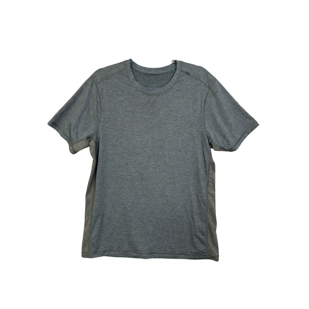 Lululemon Men's Green Short Sleeve‎ Activewear Casual Athletic T-Shirt
